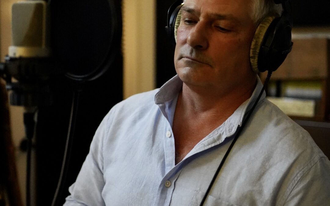 Steve in the studio
