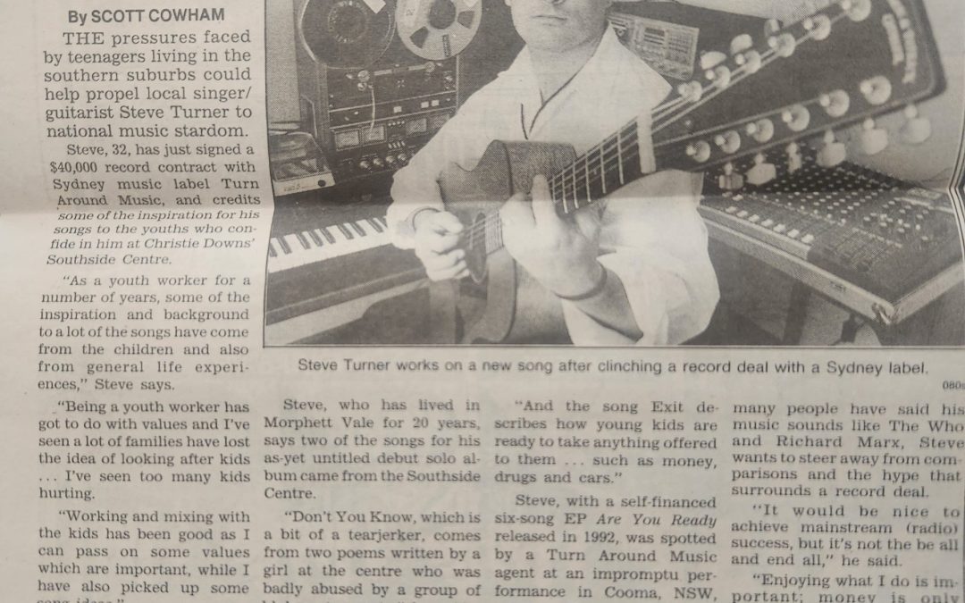 From the Stage to Yum Yum World: Steve Turner’s Creative Journey